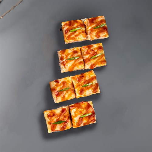 Суси-пицца с угрем - фото 4781