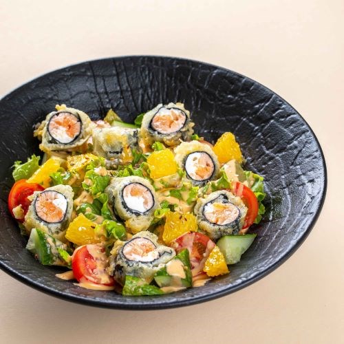 Салат с лососем и сливочным сыром 1815 - фото 5156