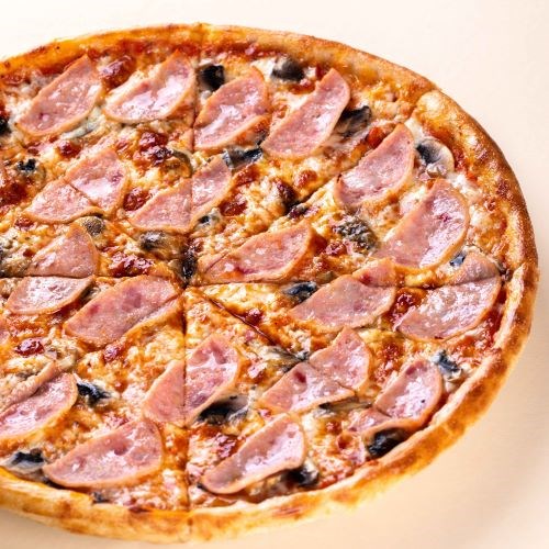 Пицца с ветчиной и грибами 1727 - фото 5175